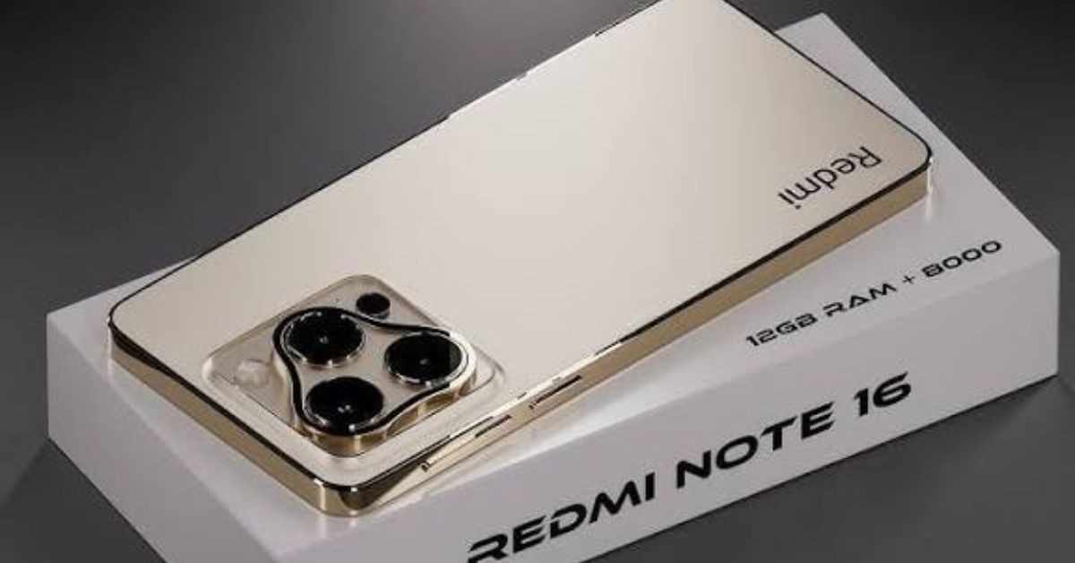 Redmi Note 16 5G Official – 8000mAh Powerhouse, 12GB RAM & 5G Speed Redefine the Segment