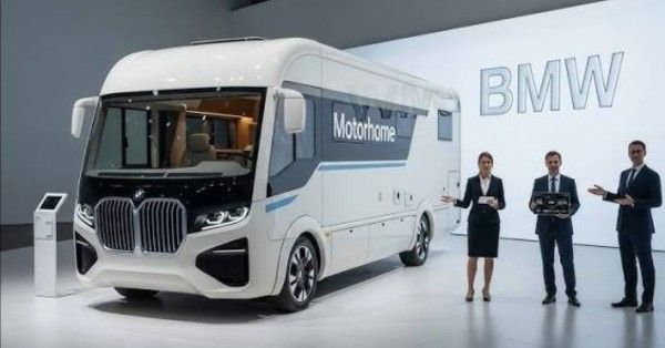 2026 BMW Motorhome Revealed – A Futuristic Luxury Home on Wheels with Smart Technology