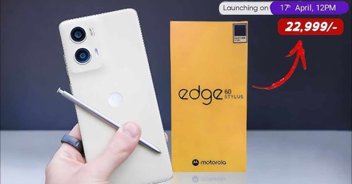 Motorola Edge 60 Stylus Full Review: Performance, Creativity and Daily Use