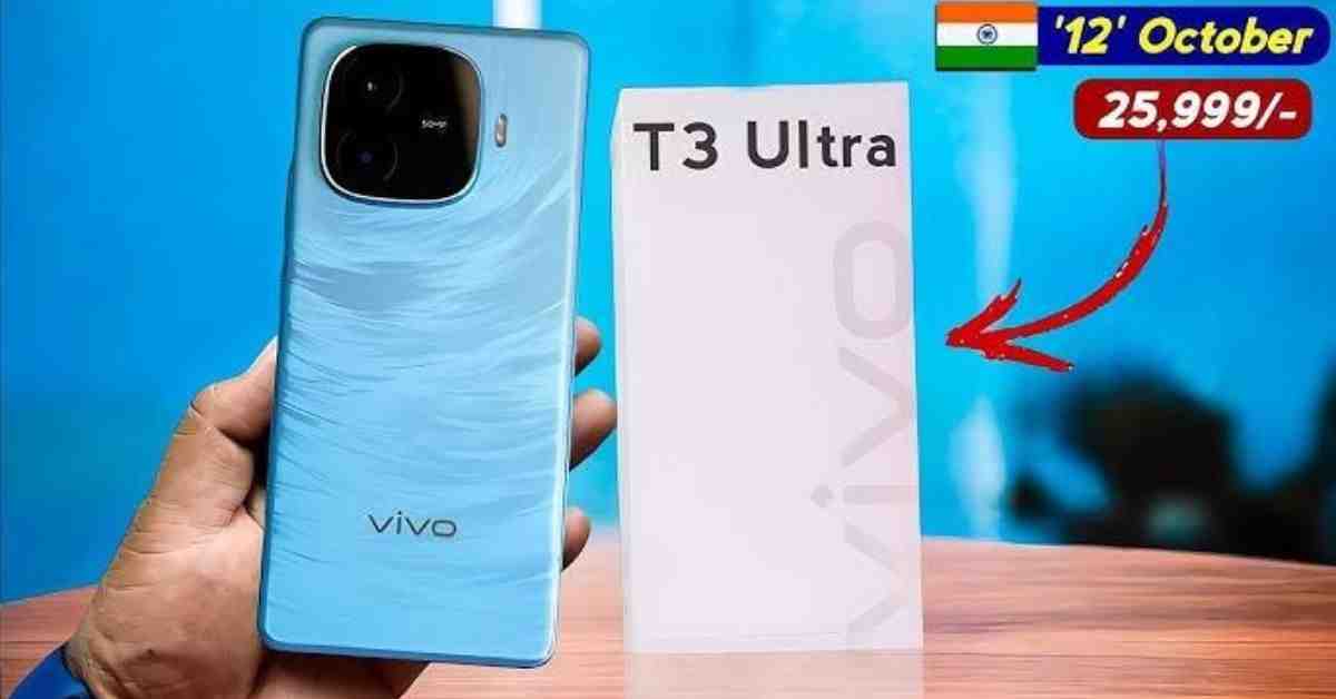New Vivo T3 Ultra with Dimensity 9200+, AMOLED Display and 5500mAh Battery – Full Details